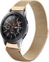 iMoshion Bandje Geschikt voor Samsung Gear S3 Frontier / Gear S3 Classic / Galaxy Watch (46mm) - iMoshion Milanese Watch bandje - goud