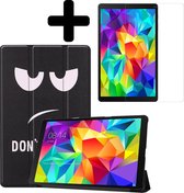 Samsung Galaxy Tab A 10.1 2019 Hoes Met Screenprotector - Don't Touch Me