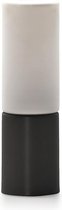 Home sweet home tafellamp Cilinder 33 - zwart/wit glas
