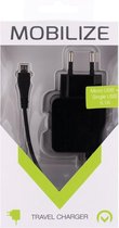 Mobilize Travel Charger Micro USB + USB 3100 mA Black