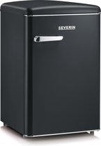 Severin RKS 8832  - Retro Tafelmodel koelkast - Mat Zwart