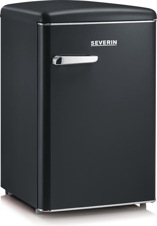Koelkast: Severin RKS 8832  - Retro Tafelmodel koelkast - Mat Zwart, van het merk Severin