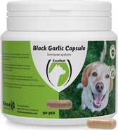 RelaxPets - Black Garlic - Knoflook - Imuum Systeem - Hond - Capsules - 90 stuks
