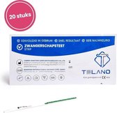 20 stuks Telano Zwangerschapstesten Extra Vroeg Dipstick - Strip Extra Gevoelig