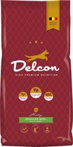 Delcon Hondenvoer - High Premium Hondenbrokken 3kg - Adult Regular Mini - Rijk aan Lam - voor Kleine Hondenrassen