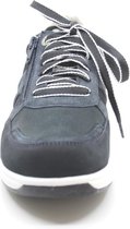 Xsensible Stretchwalker KOBLENZ, 30216.2.220, Blauwe sneaker wijdte H