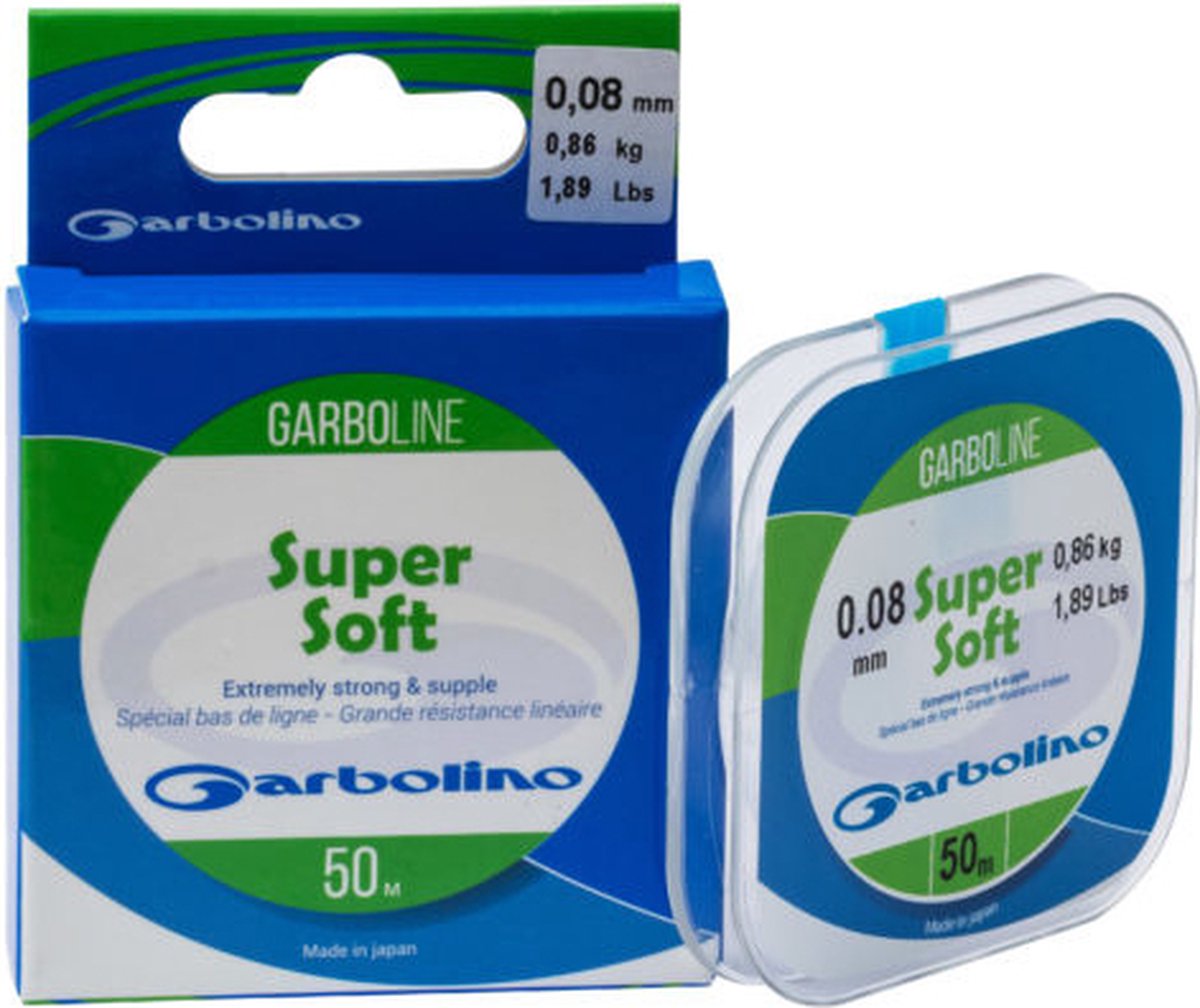 Garbolino Super Soft 50m - Maat : 0.16mm
