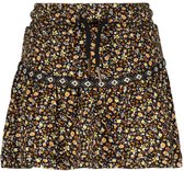 Like Flo Rok meisje black flower maat 98