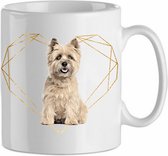 Mok Cairn Terrier 3.5| Hond| Hondenliefhebber | Cadeau| Cadeau voor hem| cadeau voor haar | Beker 31 CL