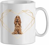 Mok Engelse cocker spaniel 2.4| Hond| Hondenliefhebber | Cadeau| Cadeau voor hem| cadeau voor haar | Beker 31 CL