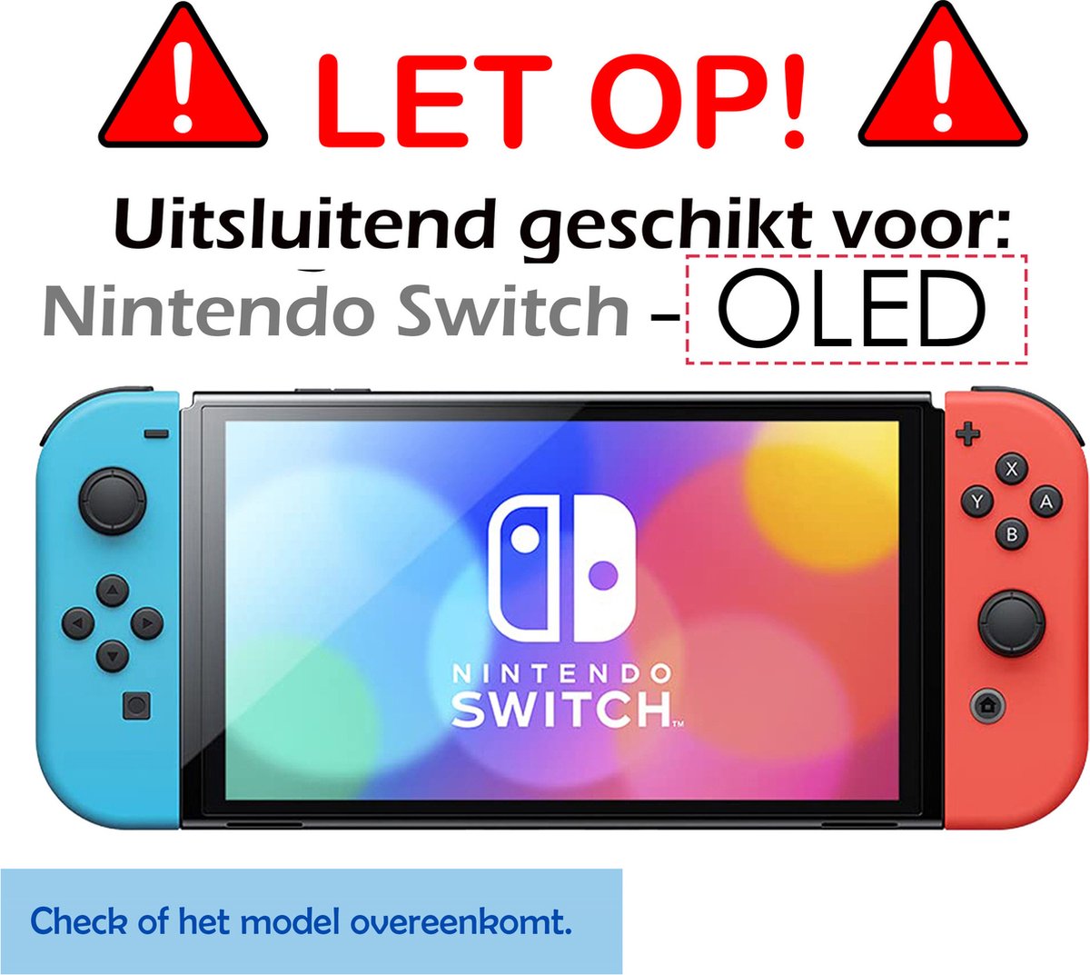 Screenprotector - Geschikt voor Nintendo Switch OLED Screenprotector Bescherm Glas - Tempered Glass Geschikt voor Nintendo Switch OLED Screen Protector – foto 2