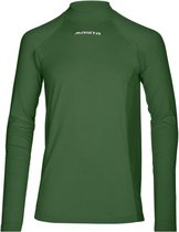 Masita | Thermoshirt Dames Lange Mouw Colshirt Skin Trainingsshirt Heren Kind Unisex 100% Polyester Sneldrogend - GREEN - 152