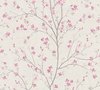 CHINESE STIJL BLOEMEN BEHANG | Botanisch - bruin roze wit - A.S. Création Metropolitan Stories 2