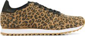 Woden Vrouwen Suède Leopard Lage sneakers / Damesschoenen  Ydun Suede    - Maat 42