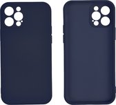 iPhone 13 Back Cover Hoesje - TPU - Backcover - Apple iPhone 13 - Donkerblauw