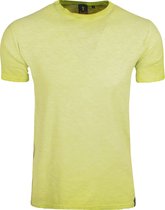 Recycled Art World - Heren T-Shirt - Green Lemon