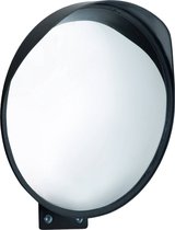 STANDERS - Miroir trafic Bolle - Miroir de sécurité - avec support mural - Ø30cm - 180° - Acryl - Zwart
