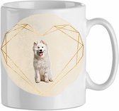 Mok Samoyeed 1.5| Hond| Hondenliefhebber | Cadeau| Cadeau voor hem| cadeau voor haar | Beker 31 CL