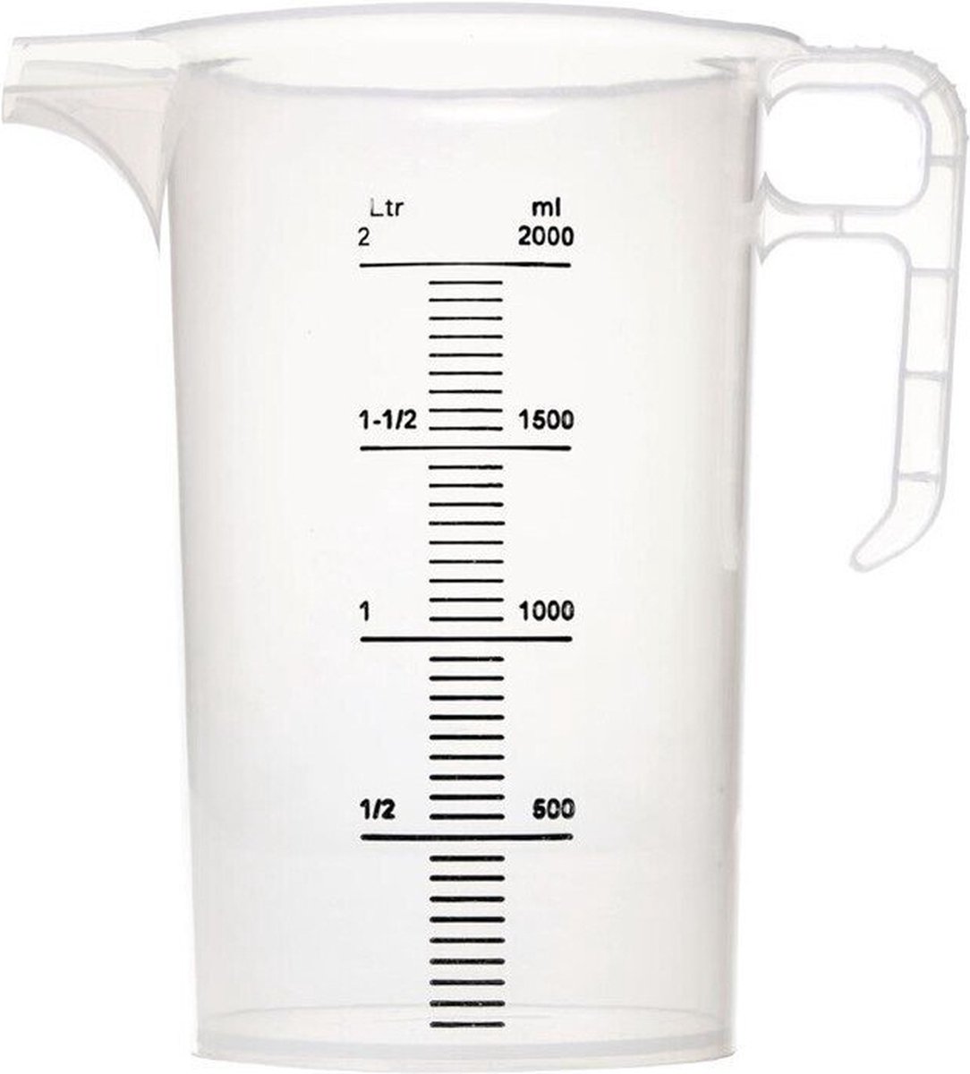 Polypropyleen Maatbeker 2l - Pro-Measures FD327 - Restaurant - Hotel - Professioneel