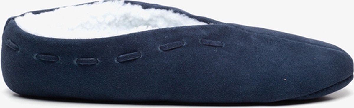 Thu s dames spaanse sloffen blauw Blauw Maat 38 Pantoffels Echt leer bol