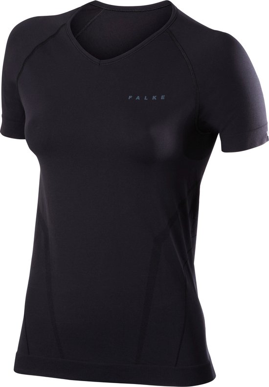 FALKE Chemise à manches courtes pour femme Comfort 39112 - XS - Noir