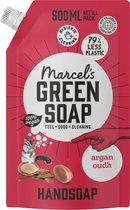 Marcel's Green Soap Handzeep Argan & Oudh Navul Stazak 500 ml