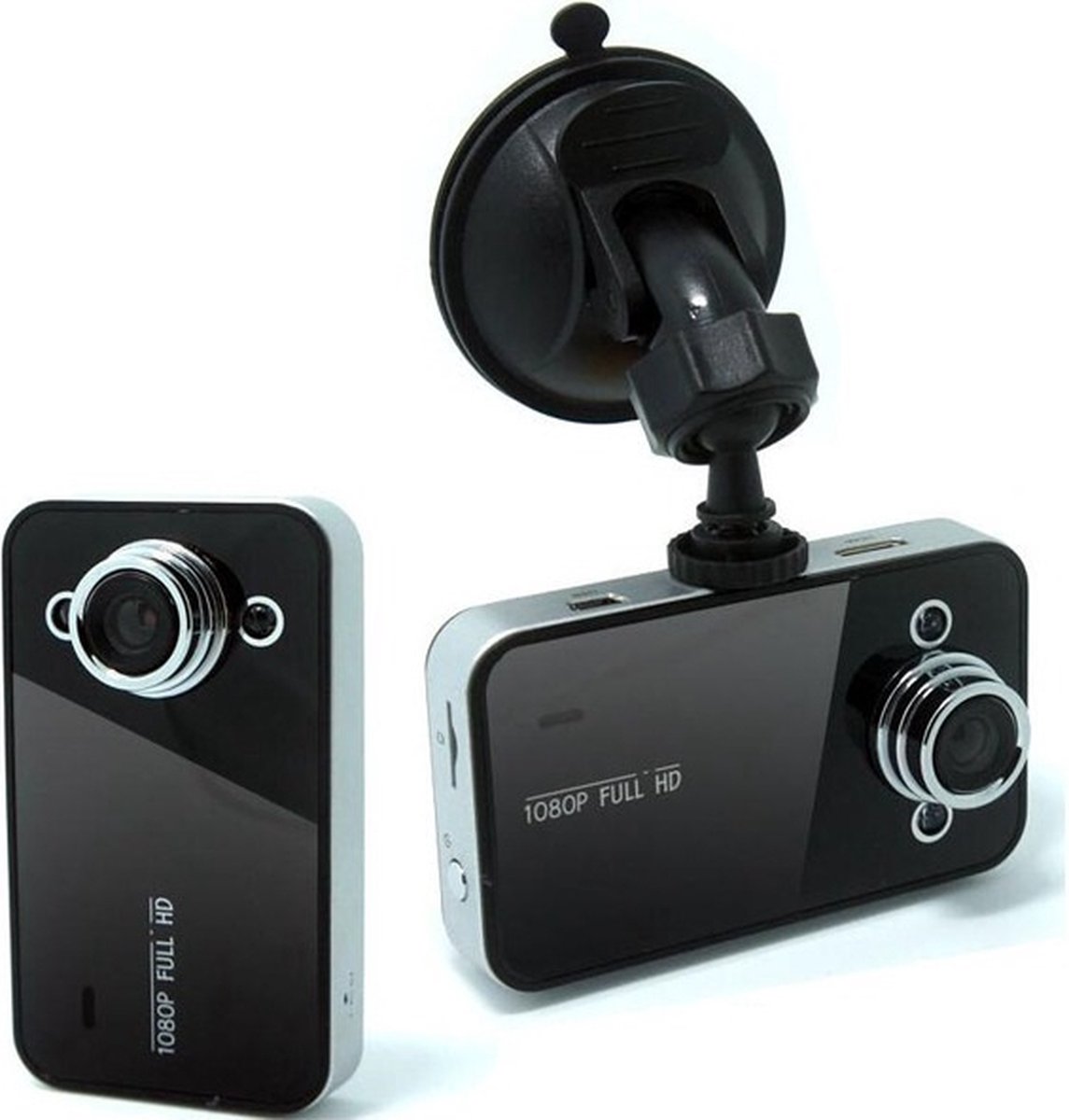 TechU™ Dashcam Camera – M10 – Dashboardcamera – 2.4” Scherm – Nachtvisie – Parkeermodus – Looprecording – Bewegingssensor – 120° Wijdhoeklens – 16G ROM + 1G RAM - voor auto