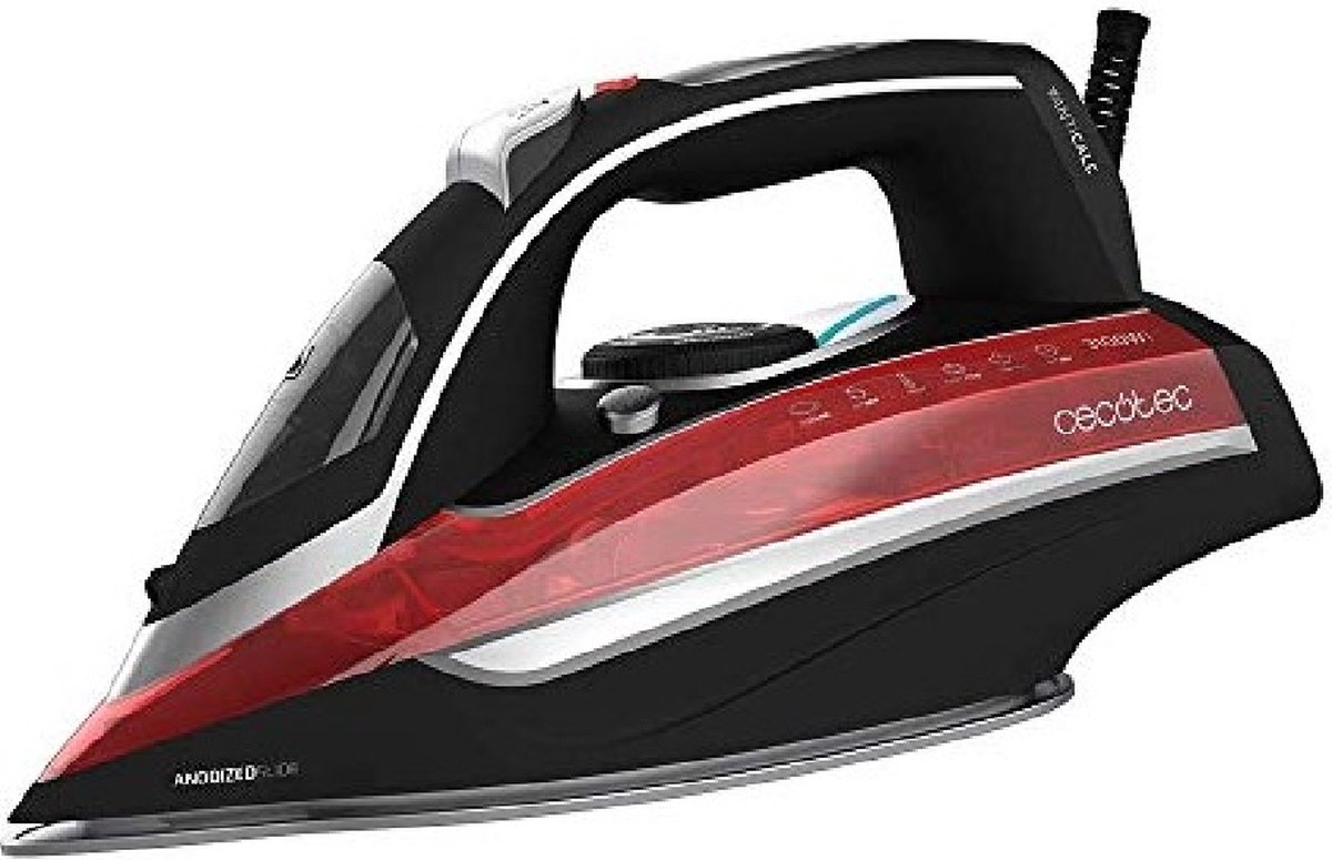 Steam Iron Cecotec 3D ForceAnodized 850 i-Pump 400 ml 3100W Red 220-240 V 3100 W