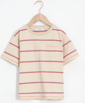 Sissy-Boy - Off white gestreept T-shirt