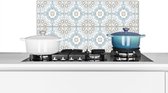Spatscherm keuken 70x30 cm - Kookplaat achterwand Bloemen - Portugal - Design - Muurbeschermer - Spatwand fornuis - Hoogwaardig aluminium