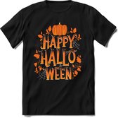 Halloween T-Shirt | Horror Liefhebber Kleding Kado Heren / Dames | Perfect Weerwolf , Monster , Vleermuis en Pompoen Cadeau Shirt | Grappige Zinnen, Spreuken en Teksten | Maat S