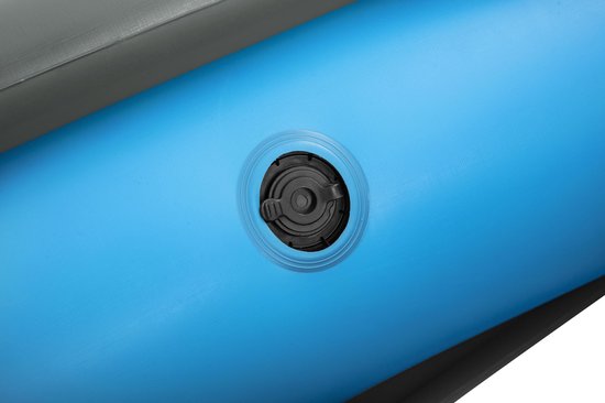 Bestway - Opblaasbare Kayak - Hydro-Force Cove Champion X2 - 2 Persoons - Inclusief Peddels, Stoelen, Handpomp en Vinnen