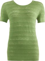 NED Trui Markas 1 2 Ss 22s1 U106 21 Tea Green 224 Dames Maat - S