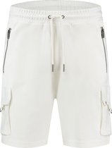 Purewhite -  Heren Regular Fit   Korte Broek  - Wit - Maat XS