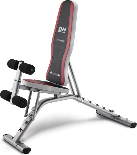 BH Fitness Multipositie Halterbank - Trainingsbank - G320