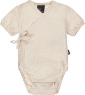 Muslin overslag romper  (nude)