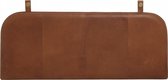 Nordal Onega hoofdbord - bruin leer
