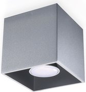 Sollux - Plafondlamp Quad grijs
