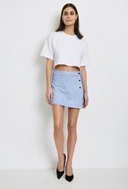 Dames Rok Suedine 2137 Blue Size : M