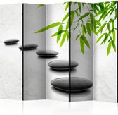Walljar - Vouwscherm - Zen Stones II [Room Dividers]