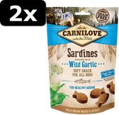 2x SOFT SNACK SARDINES/WILD GARL 200GR