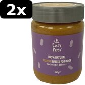 2x EASYPETS HONDENPINDAKAAS 350GR