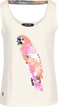 J&JOY - Top Meisjes 02 Selva Off White Parrots