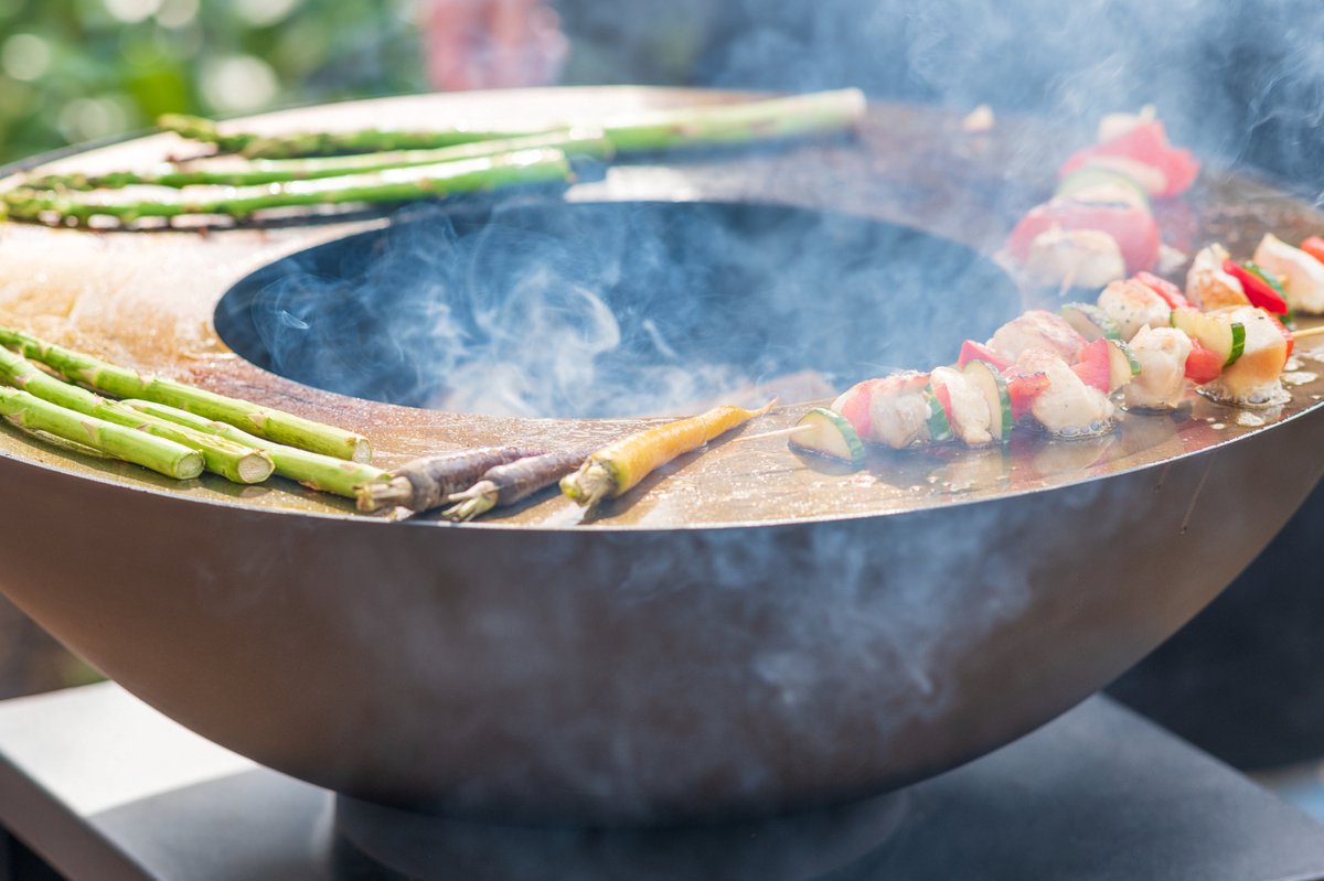 RedFire Onyx Classic Vuurschaal BBQ - Ø 60 cm - Zwart