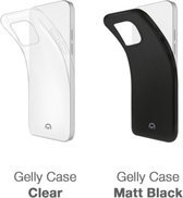 Mobilize Hoesje geschikt voor Samsung Galaxy A13 4G Telefoonhoesje Flexibel TPU | Mobilize Rubber Gelly Backcover | Galaxy A13 4G Case | Back Cover - Matt Black | Zwart