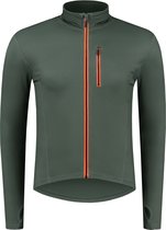 Rogelli Jake Hoodie Met Rits - Heren - Groen, Oranje - Maat S