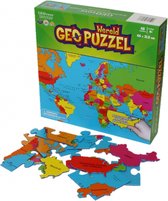 Wereld puzzel voor kinderen