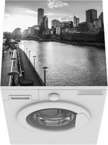 Wasmachine beschermer mat - Melbourne - Australië - Skyline - Breedte 60 cm x hoogte 60 cm