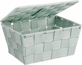 opbergmand Adria 19 x 14 x 10 cm polypropyleen mintgroen