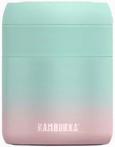 lunchbox Bora Hasselt 500 ml RVS groen/roze
